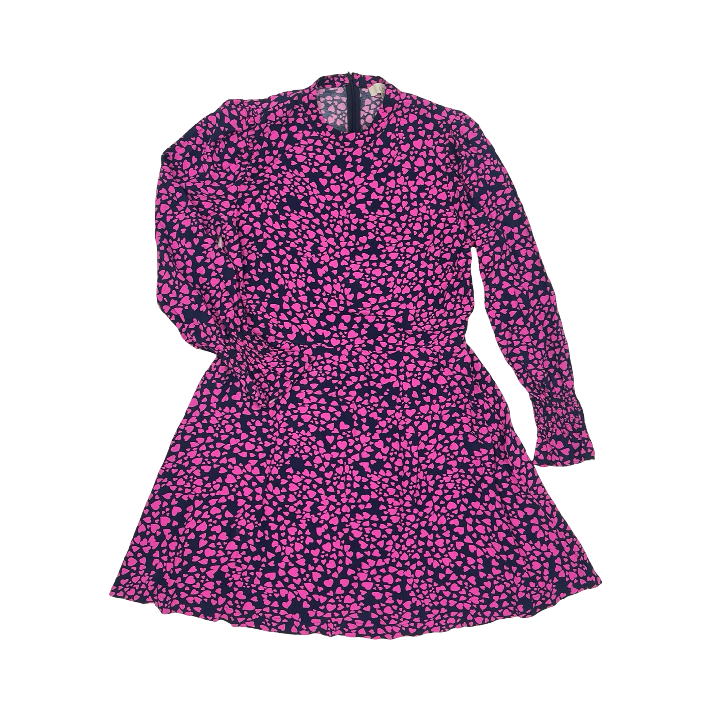 Dress Party Short By Loft In Blue & Pink, Size:8