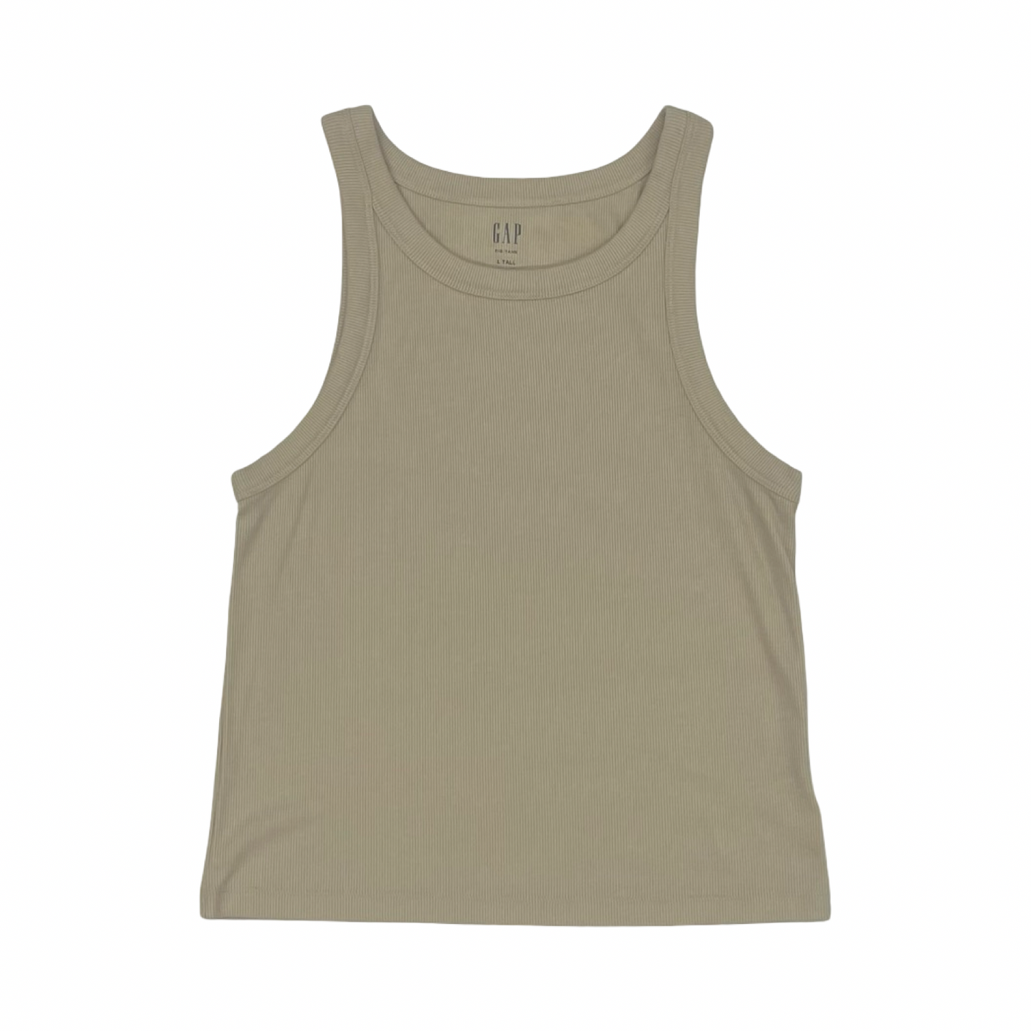 Tank Top By Gap In Tan, Size:L