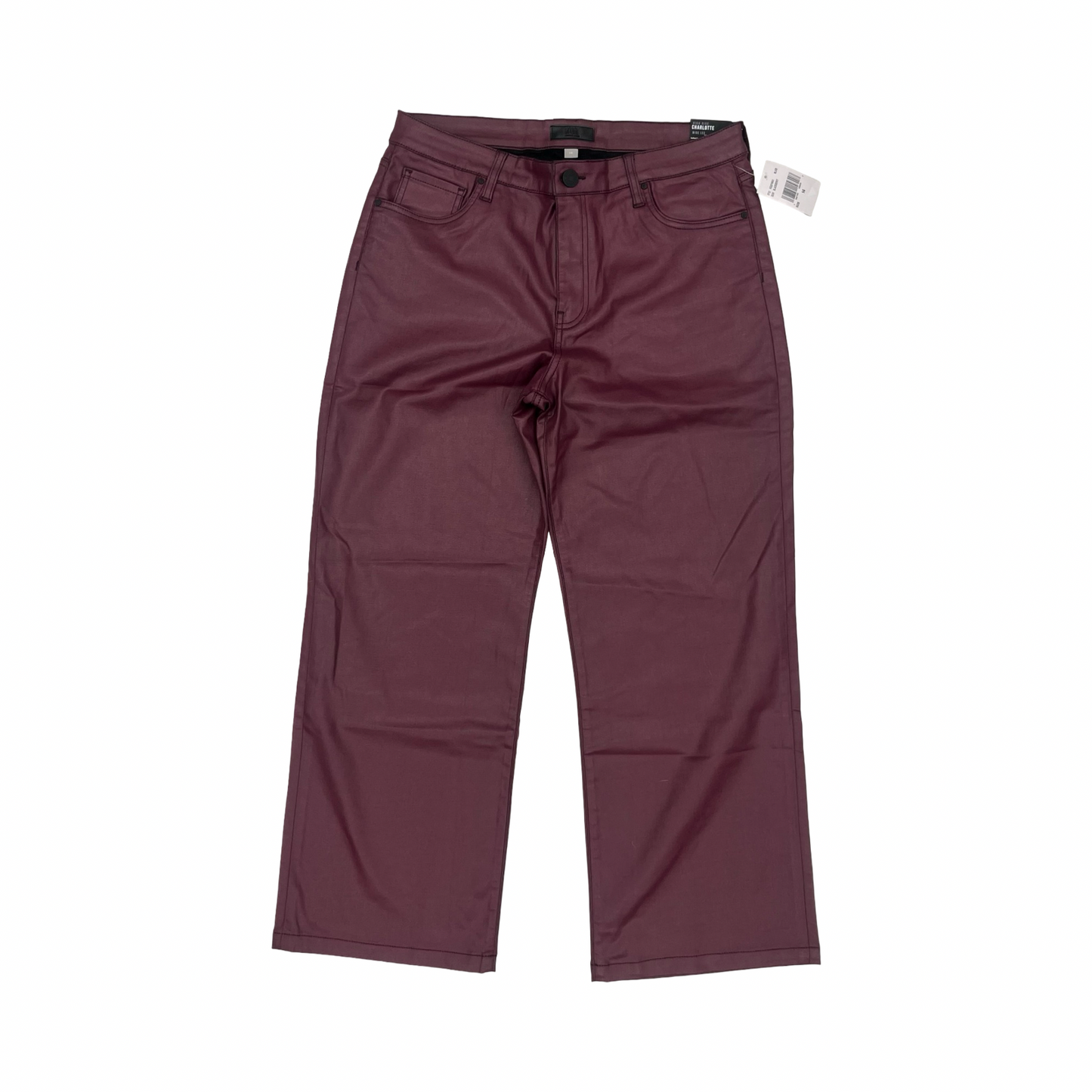 Jeans Wide Leg By Kut In Maroon, Size:14