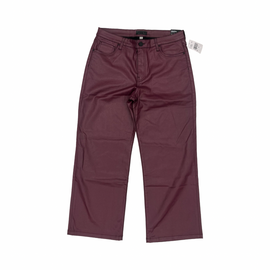 Jeans Wide Leg By Kut In Maroon, Size:14