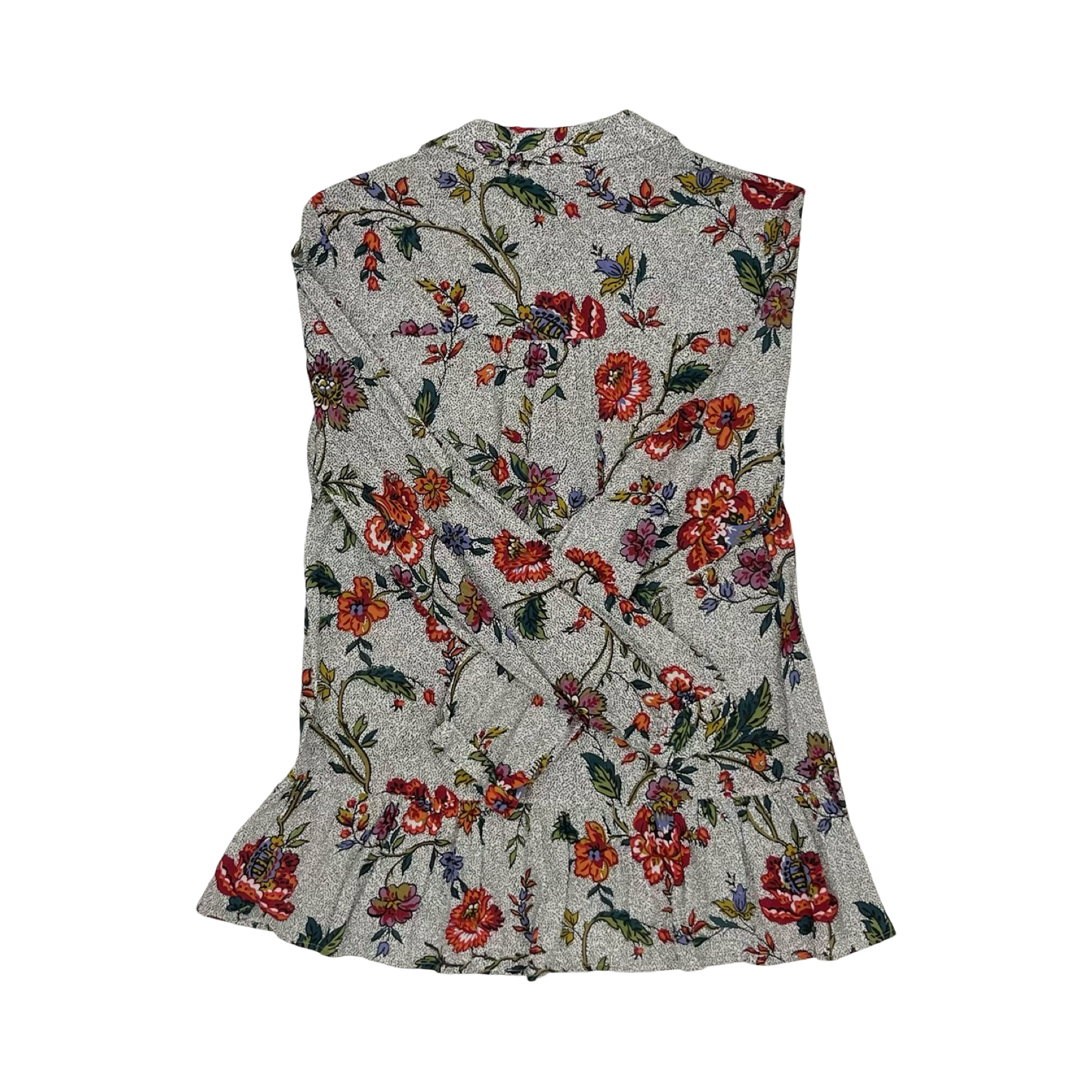 Blouse Ls By Maeve In Multi, Size:Xs