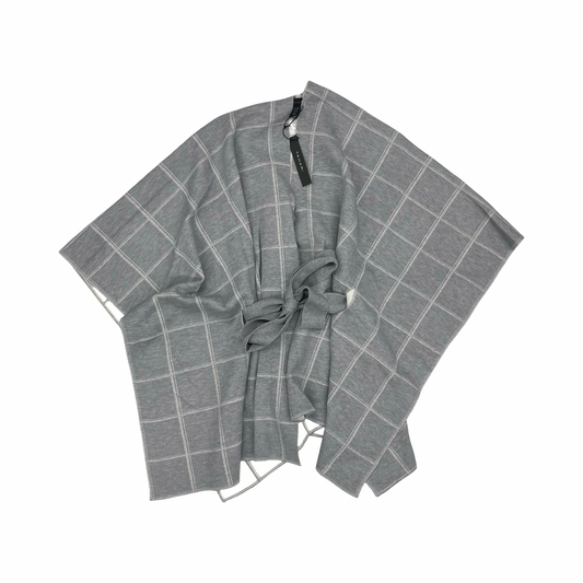 Shawl By Tahari In Grey, Size:Osfm