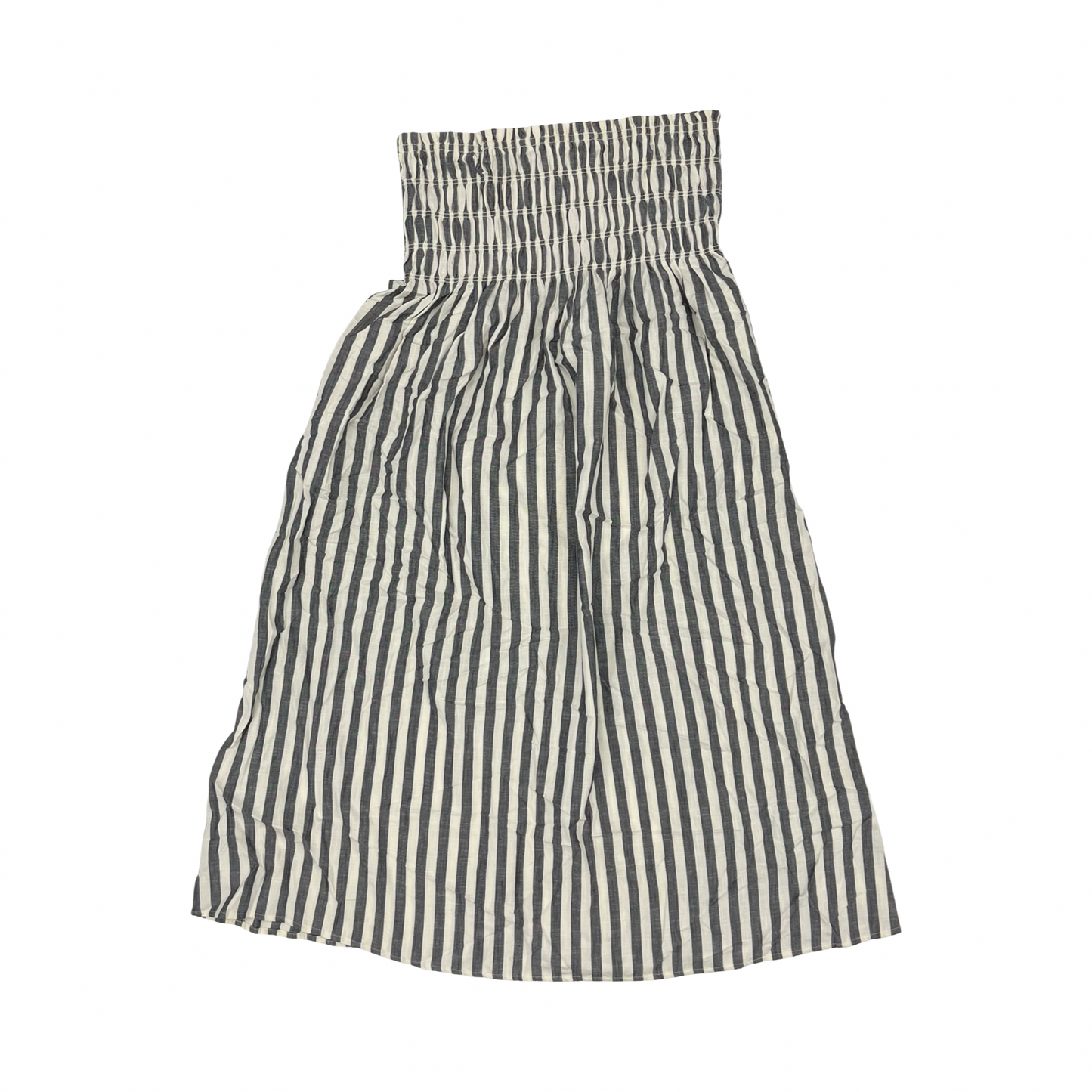 Dress Casual Midi By Universal Thread In Blue & Cream, Size:Xl