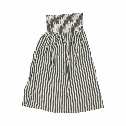 Dress Casual Midi By Universal Thread In Blue & Cream, Size:Xl