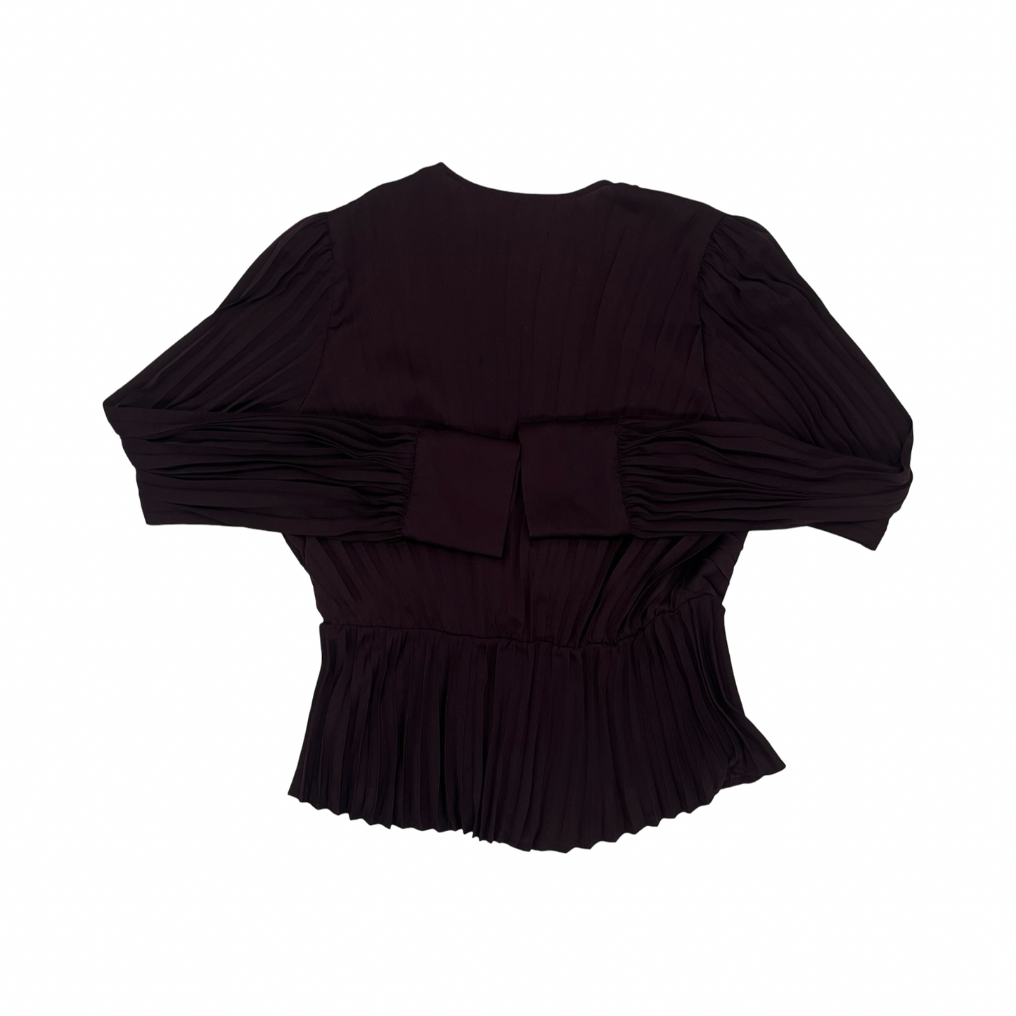 Blouse Ls By Express In Purple, Size:M