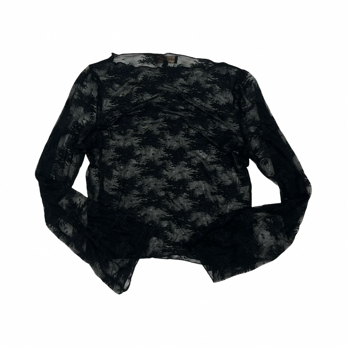 Blouse Ls By Almost Famous In Black, Size:L