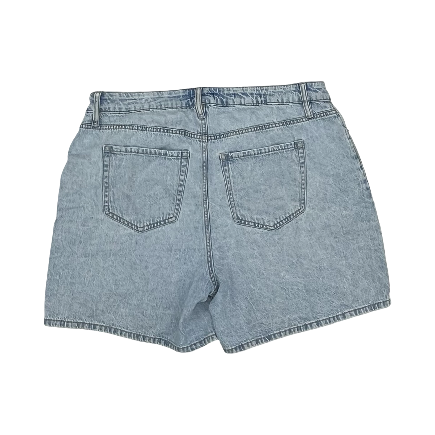 Shorts By Ava & Viv In Blue Denim, Size:18