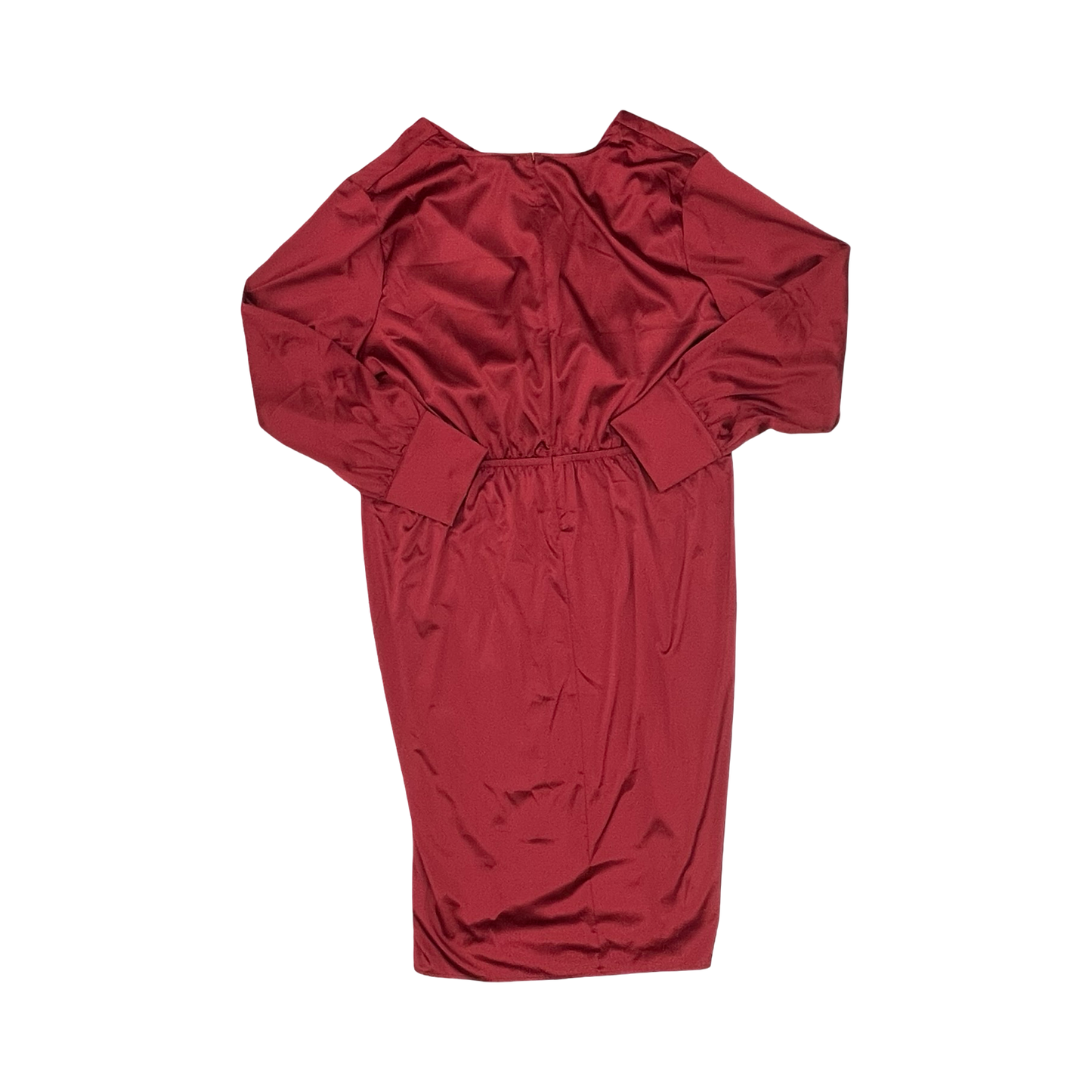 Dress Party Midi By Lane Bryant In Red, Size:4X