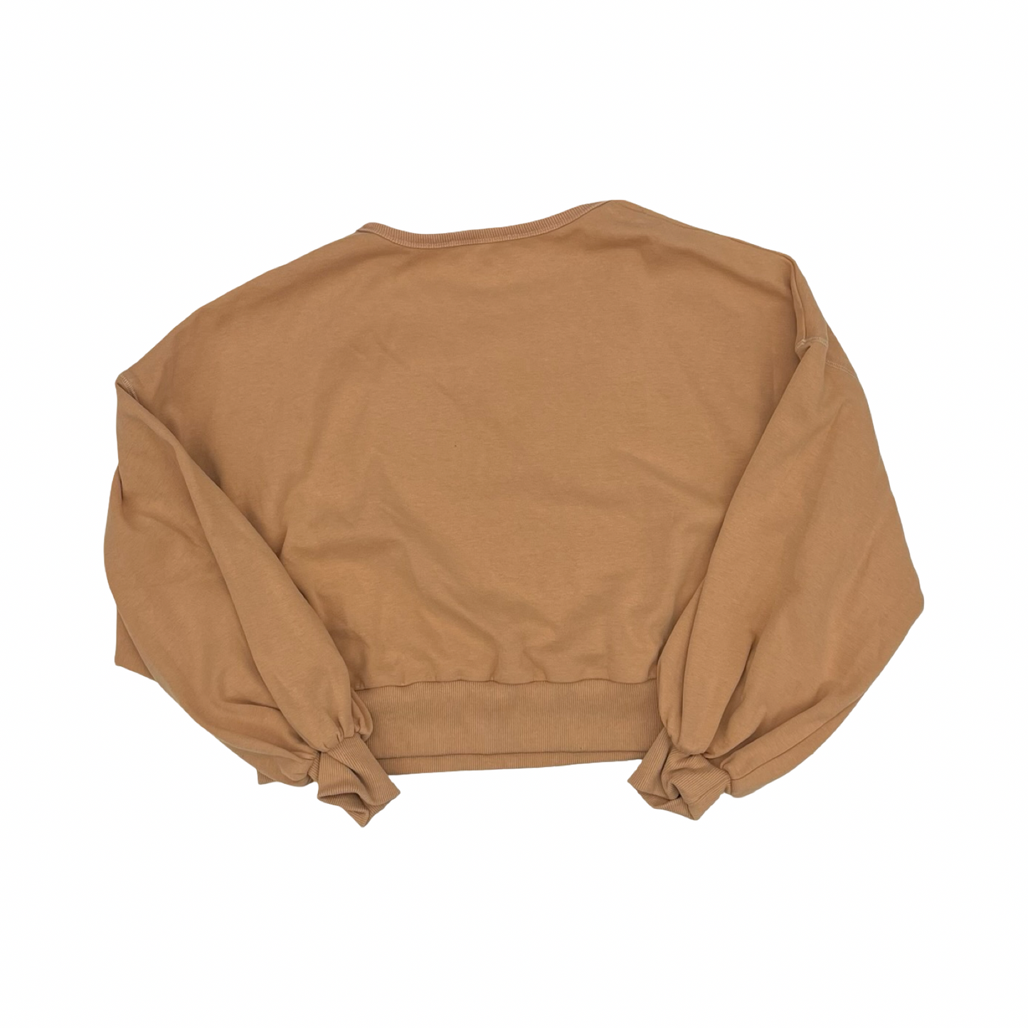 Sweatshirt Crewneck By Peach Love Cream California In Orange, Size:M