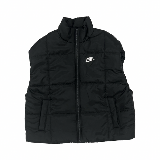Vest Puffer & Quilted By Nike In Black, Size:Xs