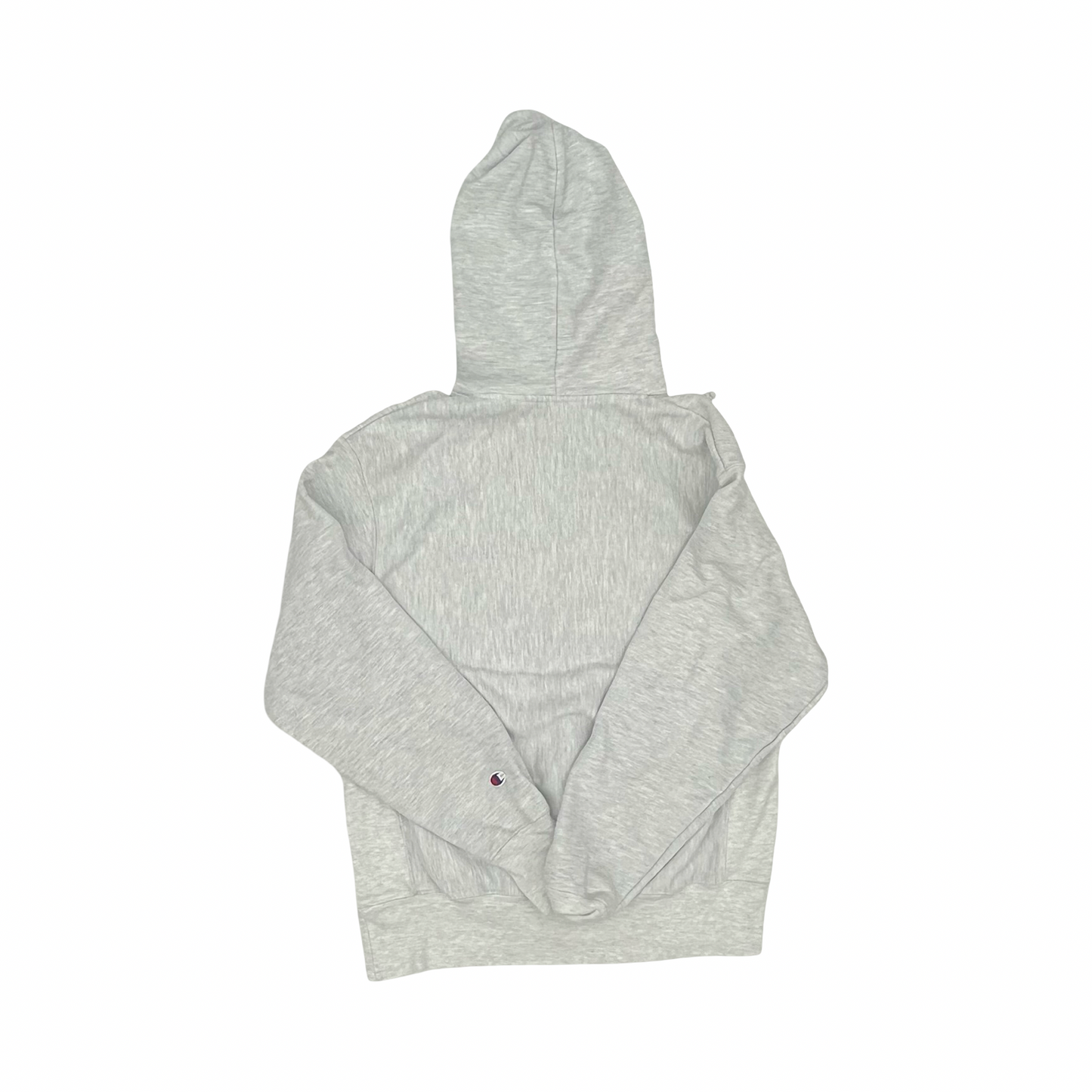 Athletic Sweatshirt Hoodie By Champion In Grey, Size:M