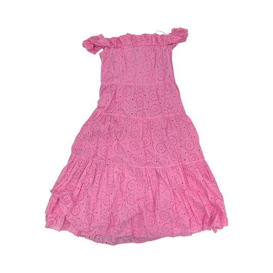 Dress Party Midi By Fashion Nova In Pink, Size:Xl