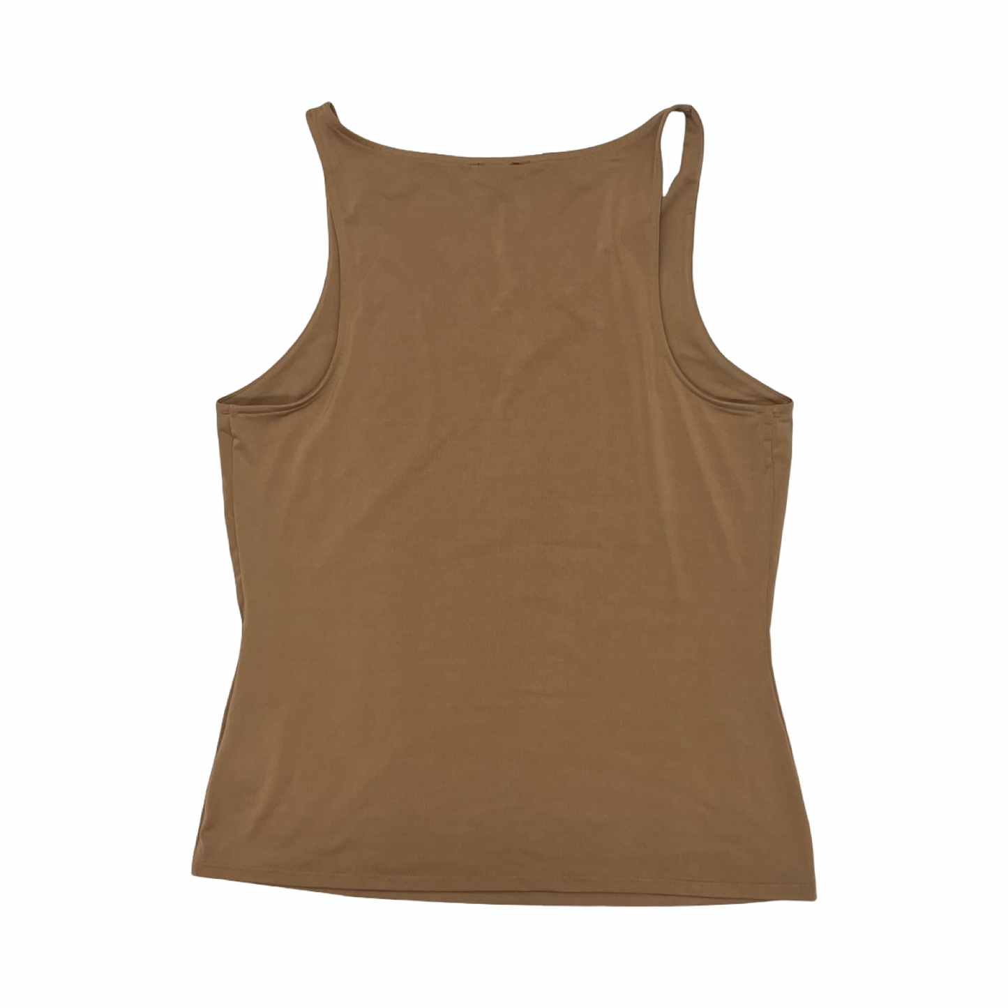 Top Sleeveless By Express In Brown, Size:L