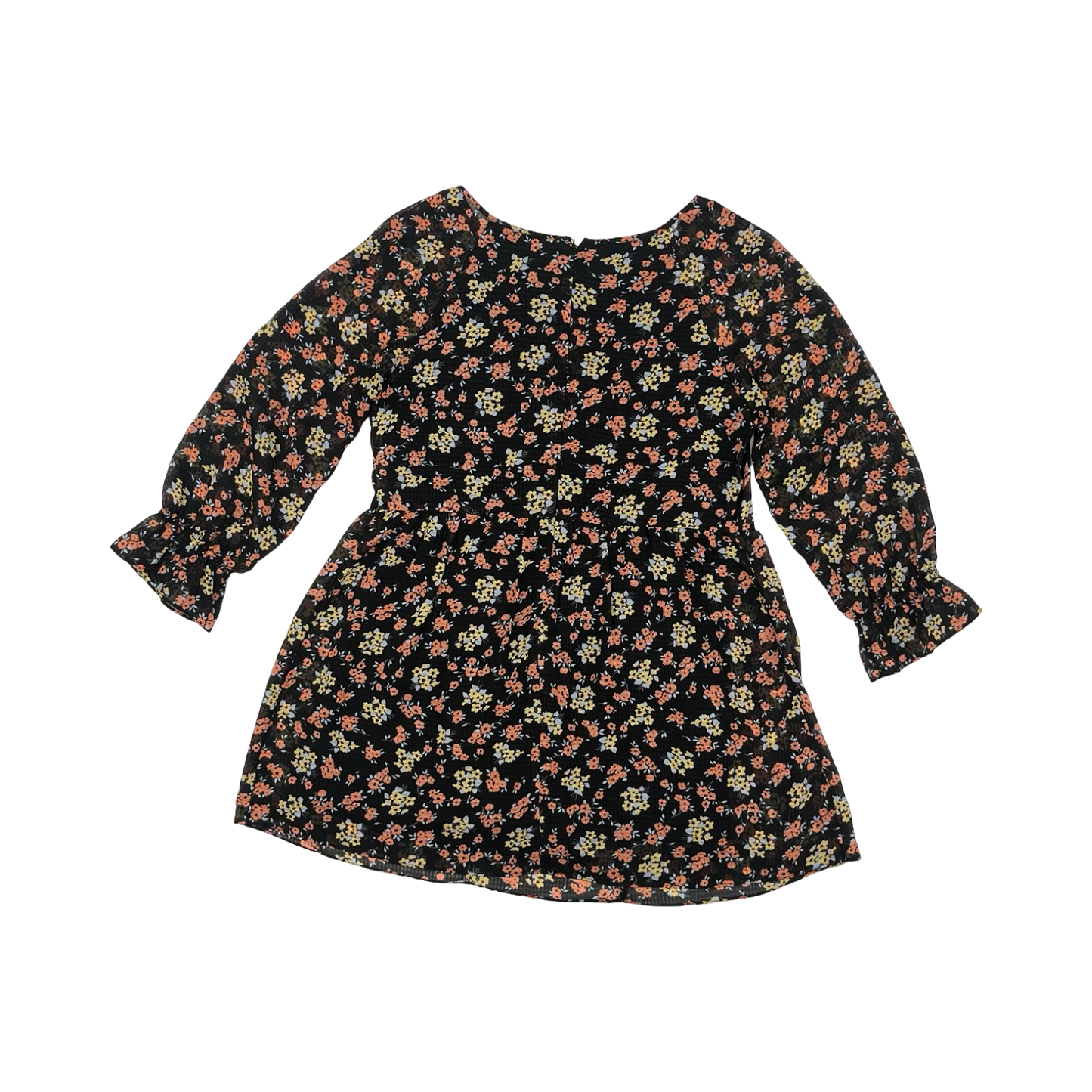 Tunic Ls By Free People In Floral Print, Size:2