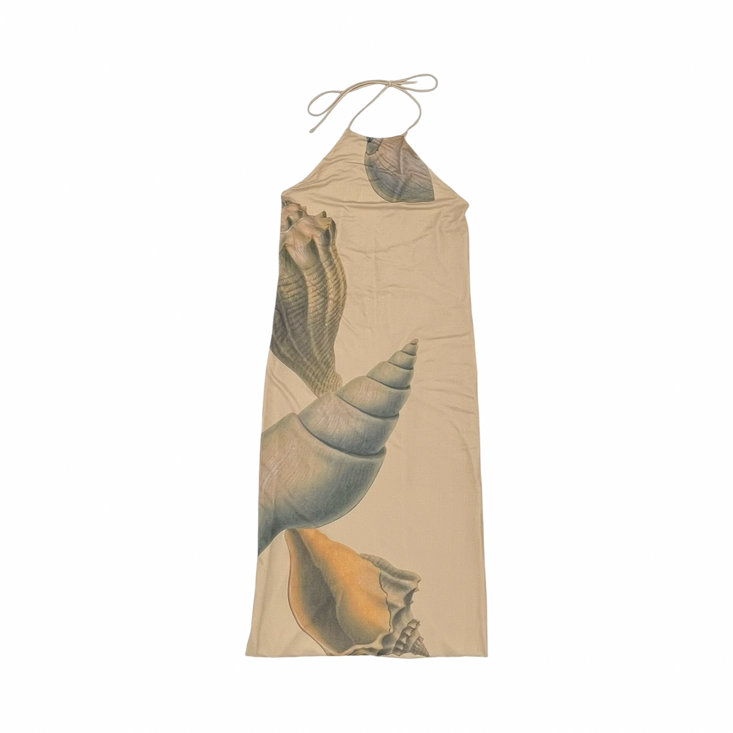 Dress Party Long By Commense In Tan, Size:L