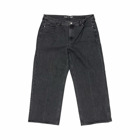 Jeans Wide Leg By Old Navy In Black Denim, Size:20