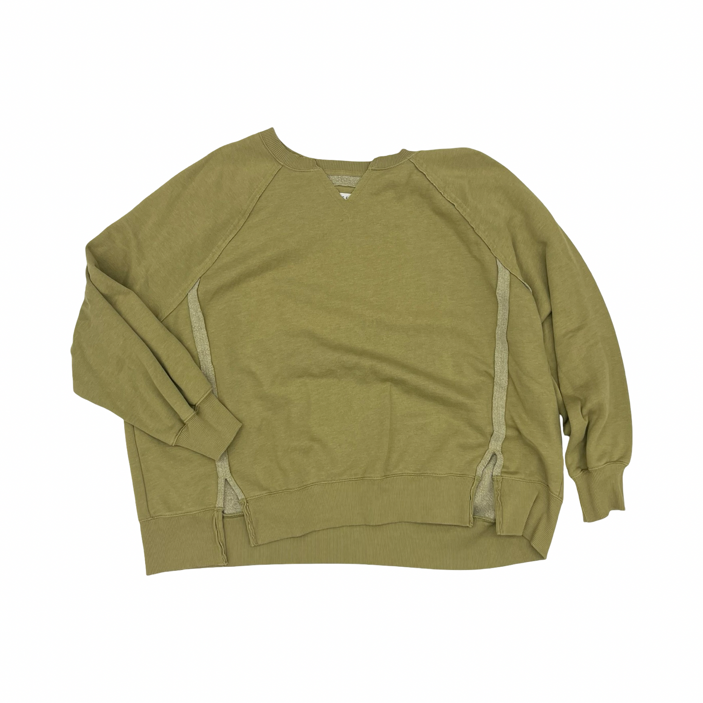 Sweatshirt Crewneck By American Eagle In Green, Size:Xl