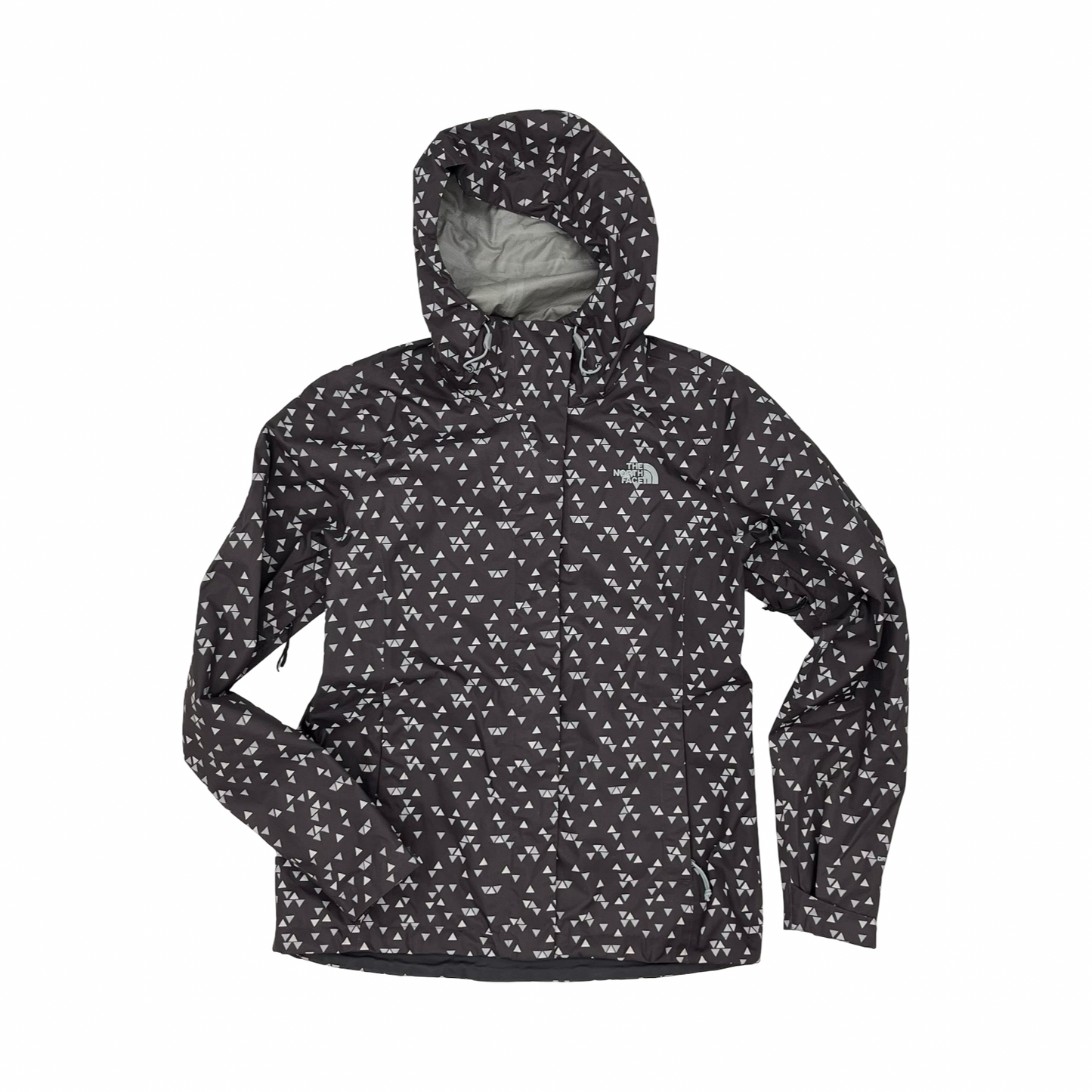 Jacket Windbreaker By The North Face In Grey, Size:S