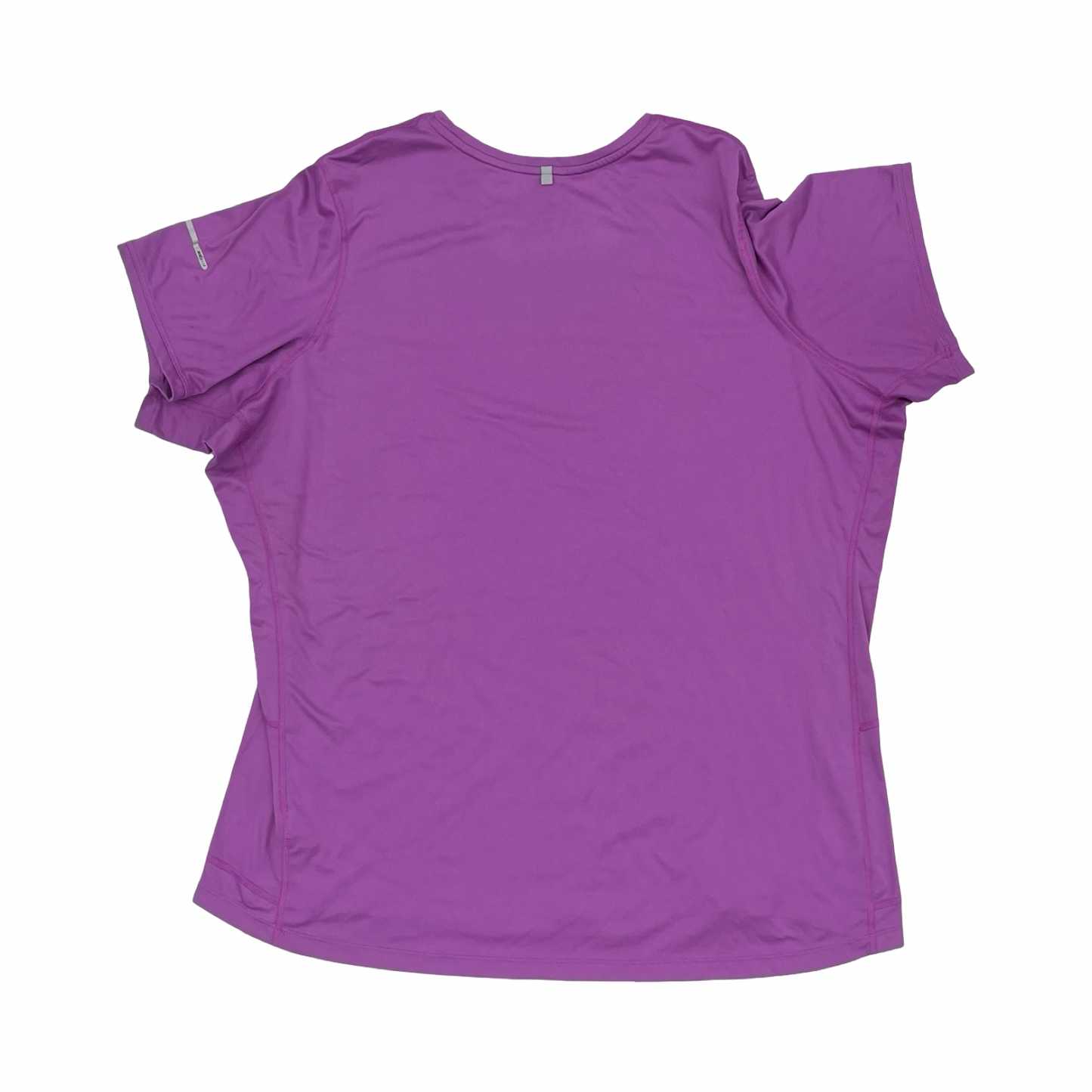 Athletic Top Ss By Nike Apparel In Purple, Size:3X