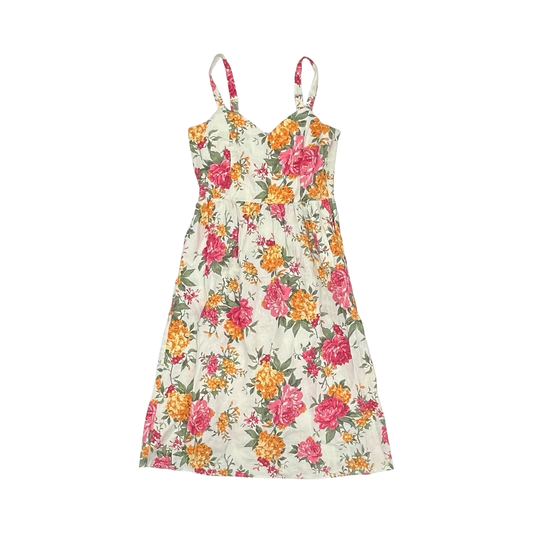 Dress Party Midi By Cynthia Rowley In Floral Print, Size:4