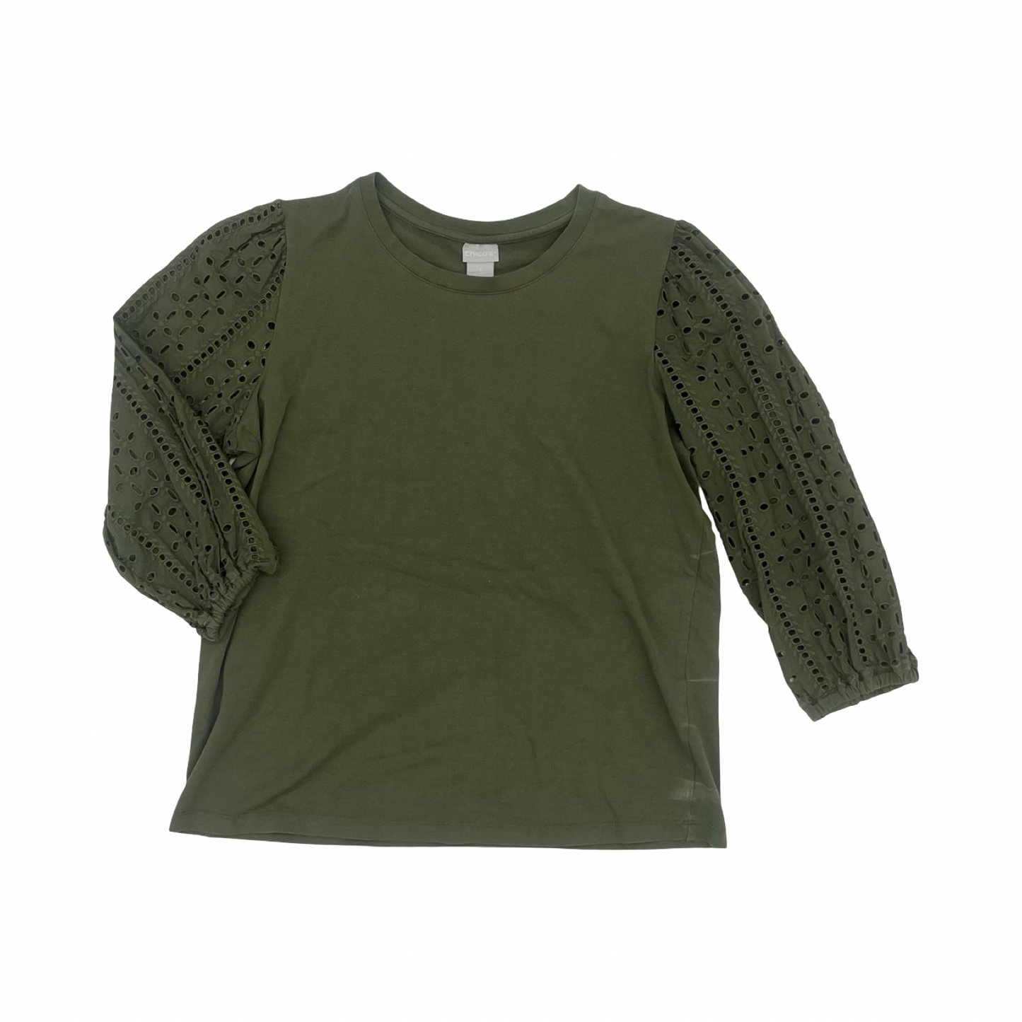 Top Ls By Chicos In Green, Size:M