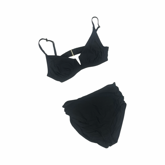 Swimsuit 2Pc By Anne Cole In Black, Size:L