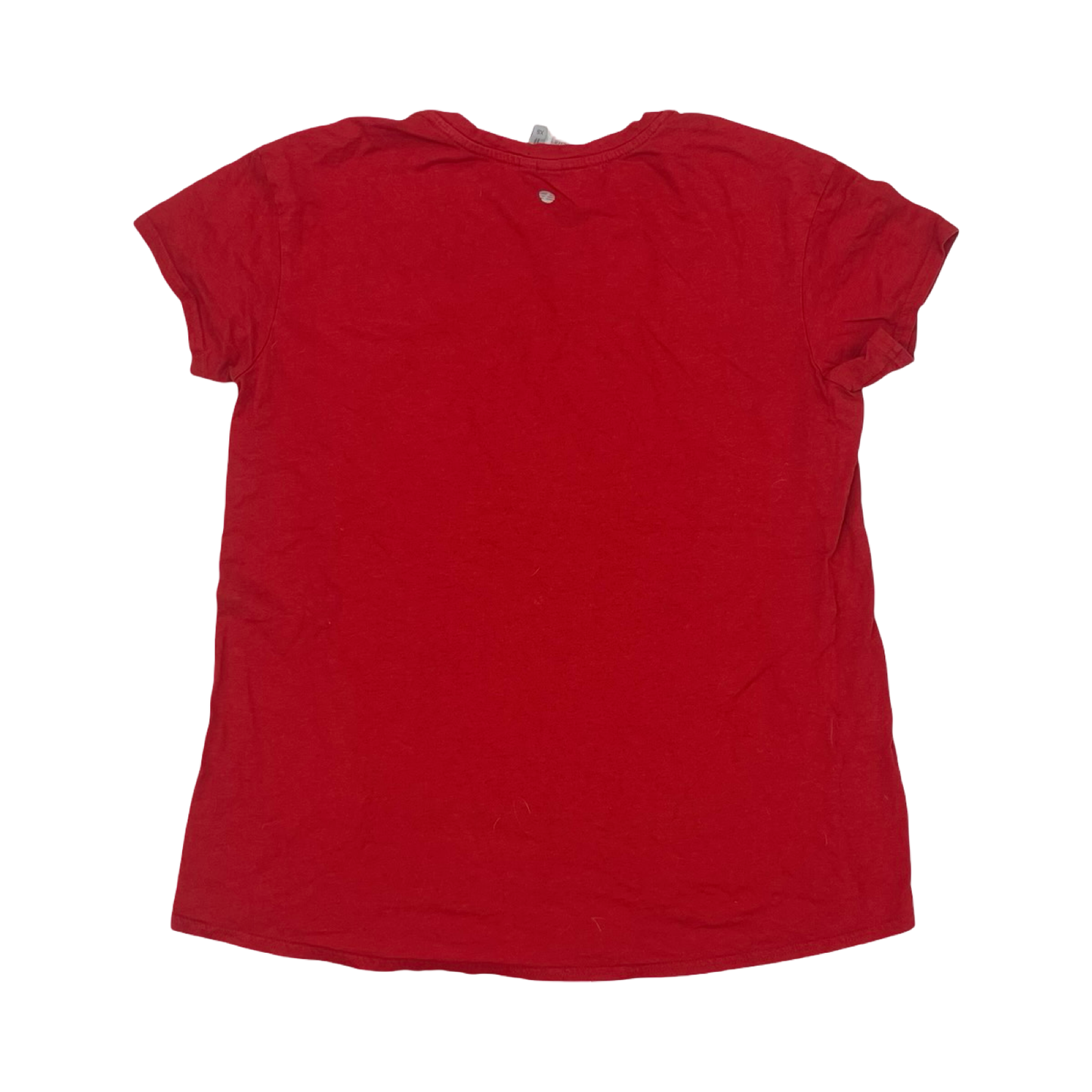 Athletic Top Ss By Zella In Red, Size:Xs