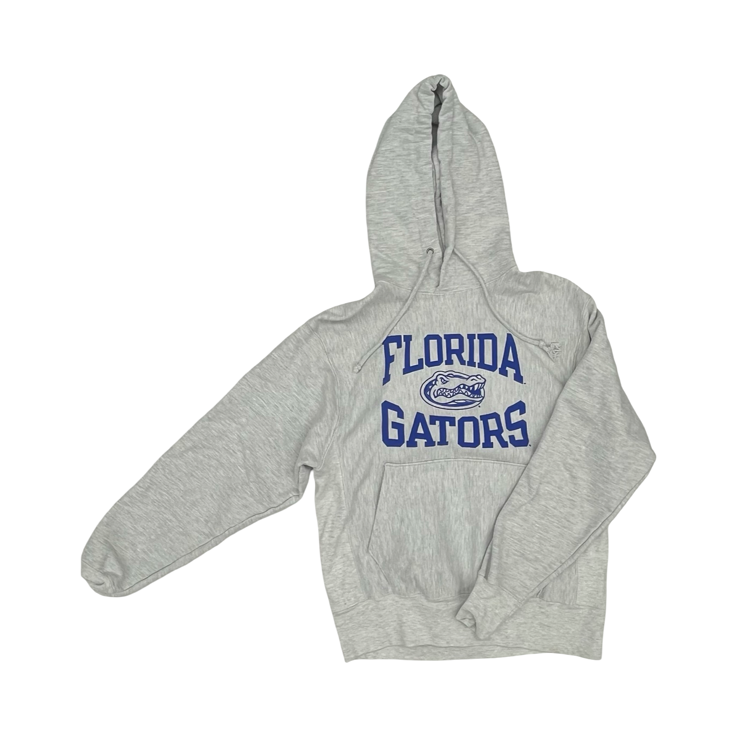 Athletic Sweatshirt Hoodie By Champion In Grey, Size:M