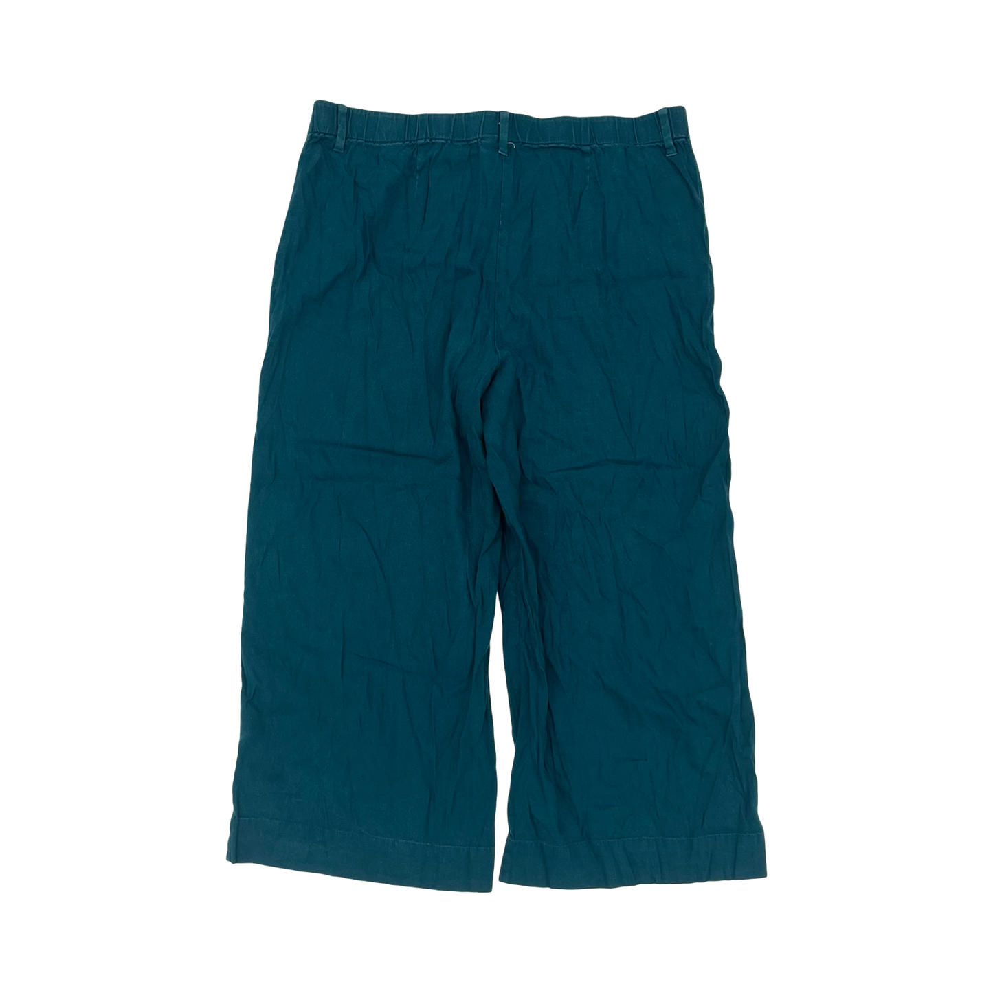 Pants Linen By J. Jill In Blue, Size:L