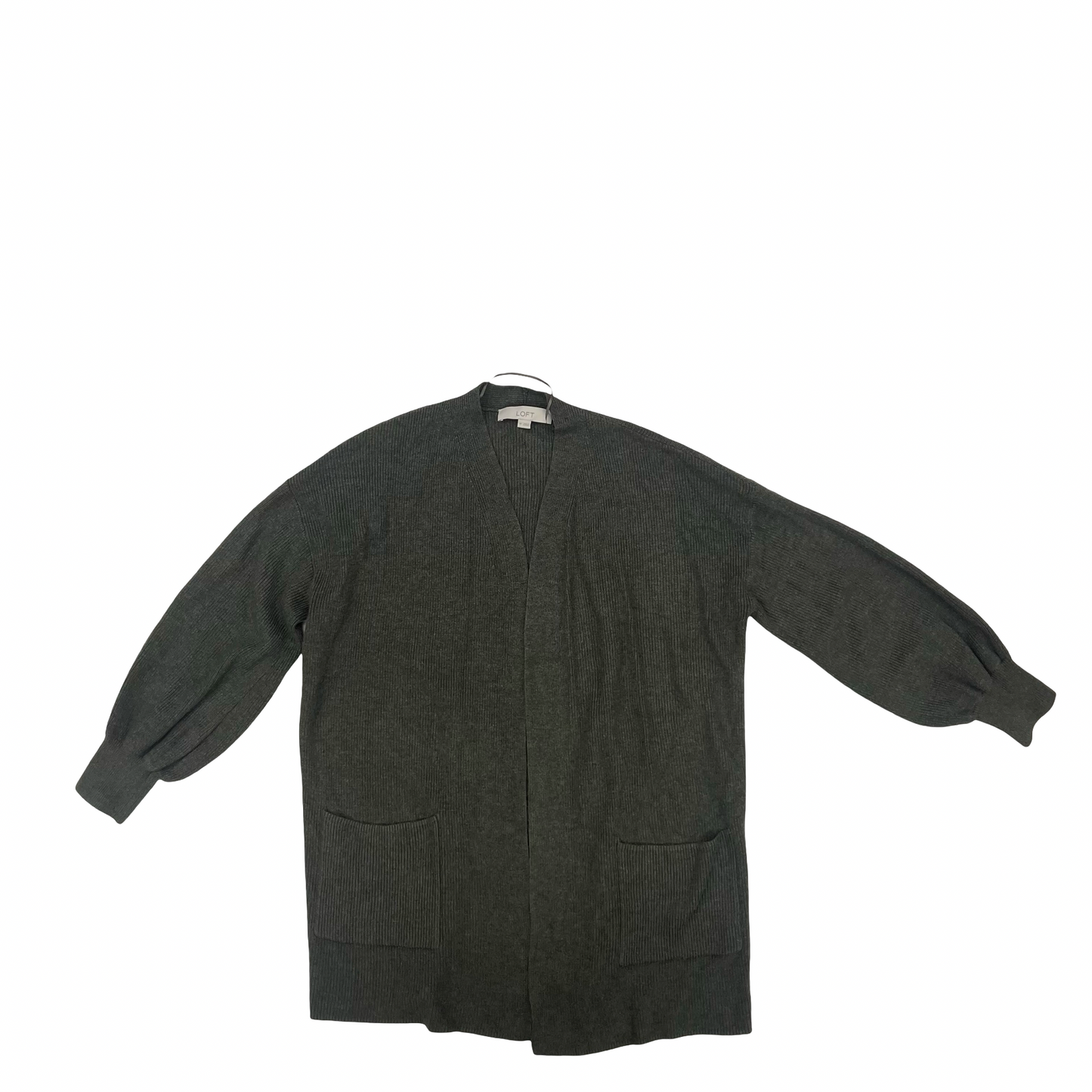Cardigan By Loft In Green, Size:M