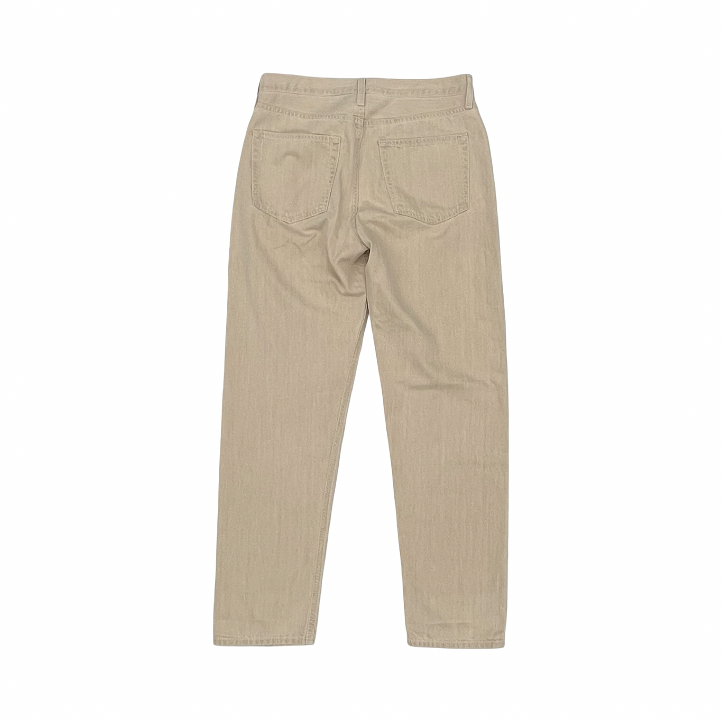 Jeans Straight By Etica In Tan Denim, Size:4