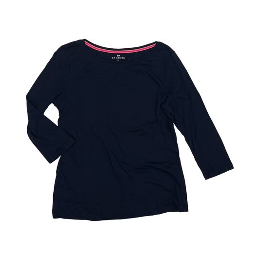 Top Ls By Talbots In Navy, Size:M