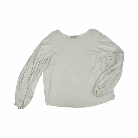 Top Ls By Ces Femme In White, Size:S