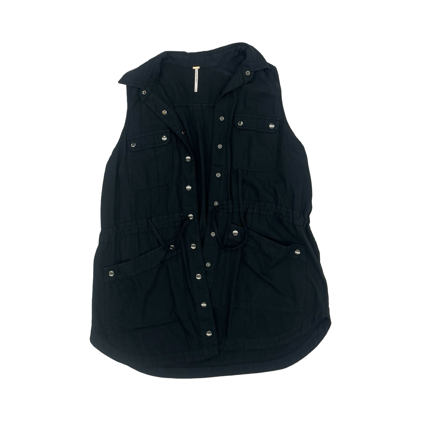 Vest Other By Free People In Grey, Size:S