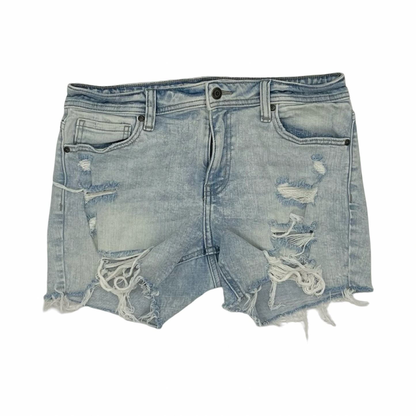 Shorts By Eunina In Blue Denim, Size:M