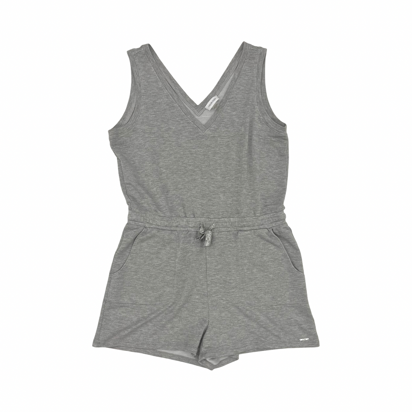 Romper By Calvin Klein In Grey, Size:L