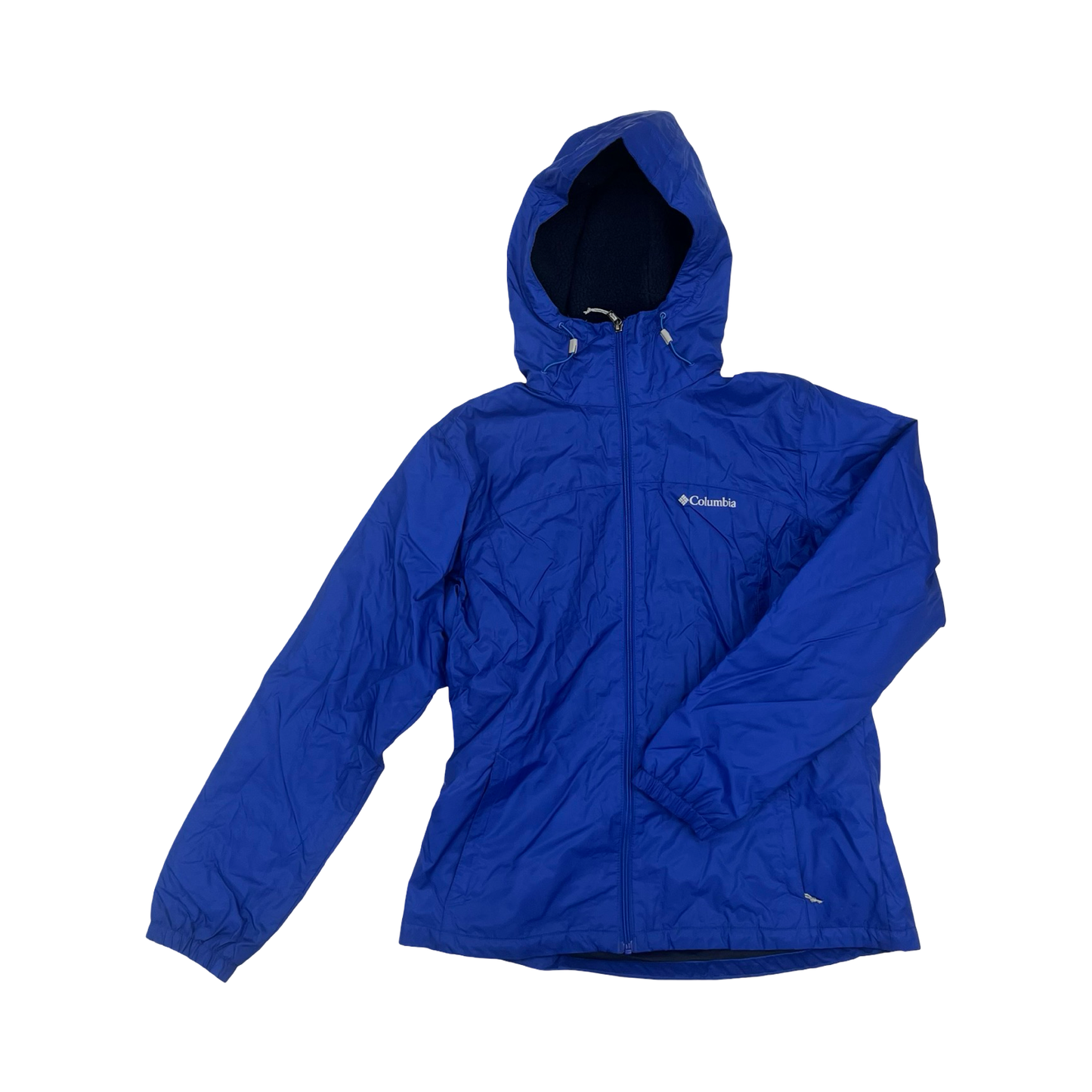 Jacket Windbreaker By Columbia In Blue, Size:M