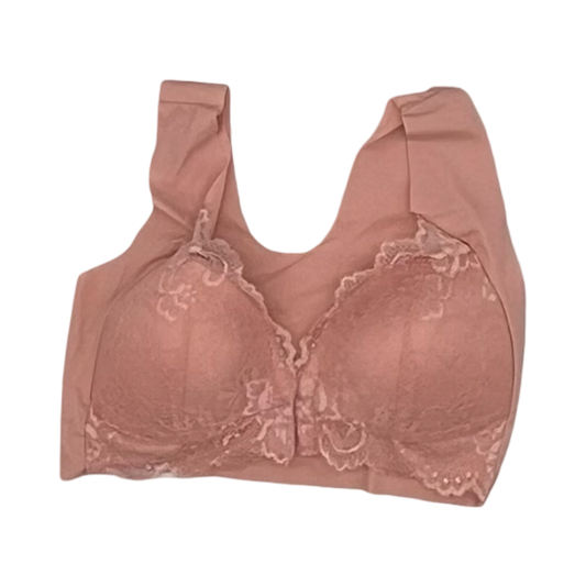 Bralette By Cme In Pink, Size:L