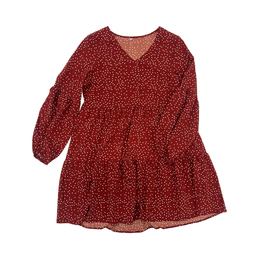 Dress Party Short By Cmf In Polkadot Pattern, Size:M