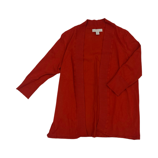 Cardigan By Laura Ashley In Orange, Size:M