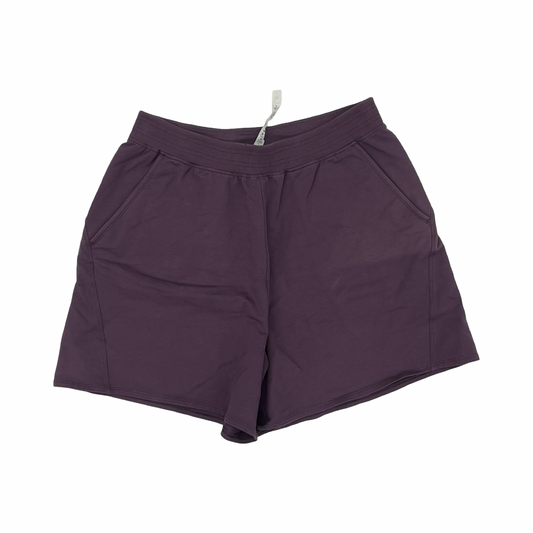 Athletic Shorts By Lululemon In Purple, Size:L