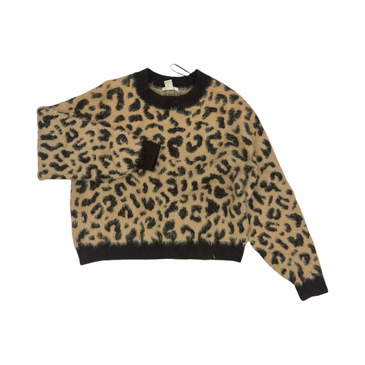 Sweater By H&M In Leopard Print, Size:Xs