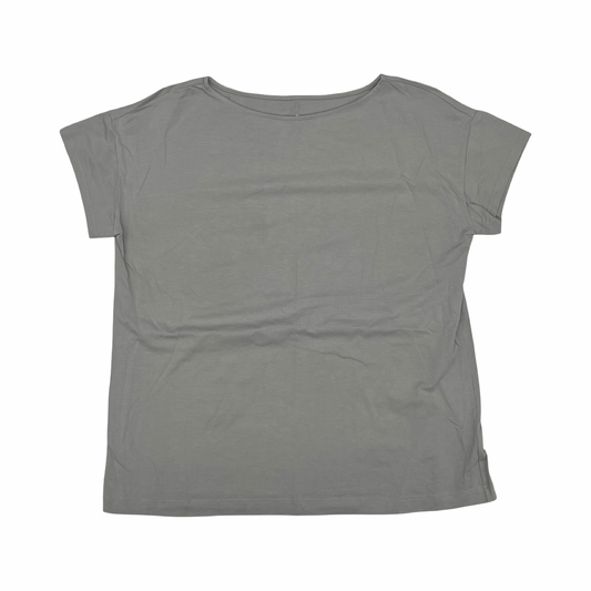 Top Ss Basic By J. Jill In Grey, Size:S