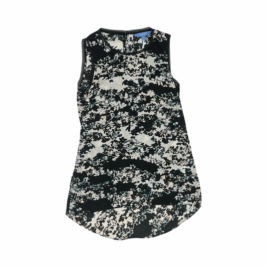 Blouse Sleeveless By Simply Vera In Floral Print, Size:S