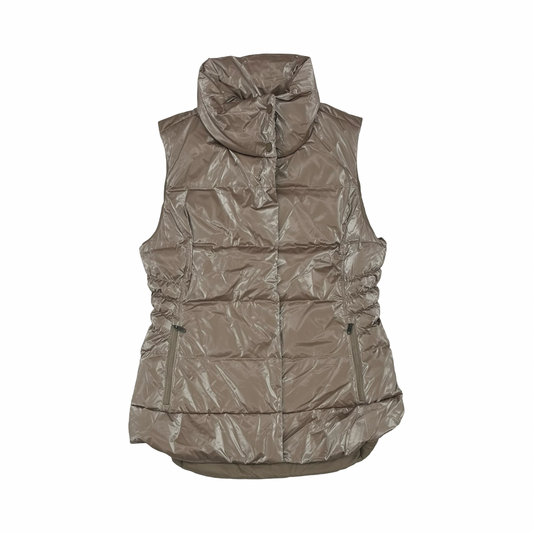 Vest Puffer & Quilted By Athleta In Brown, Size:S