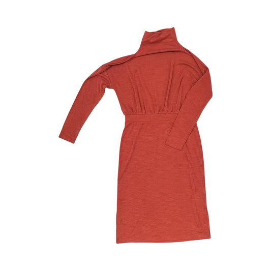 Dress Casual Midi By Rachel Zoe In Orange, Size:M