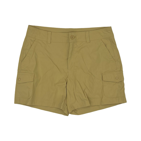 Athletic Shorts By Eddie Bauer In Tan, Size:12