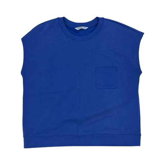Athletic Top Ss By Flx In Blue, Size:Xl