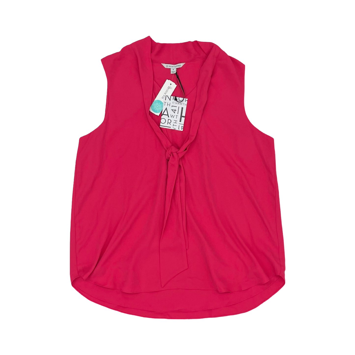 Blouse Sleeveless By 41 Hawthorn In Pink, Size:Xl