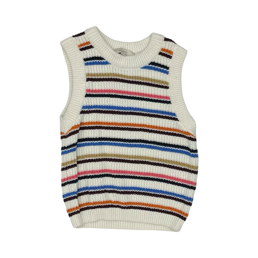 Vest Sweater By Loft In Multi, Size:M